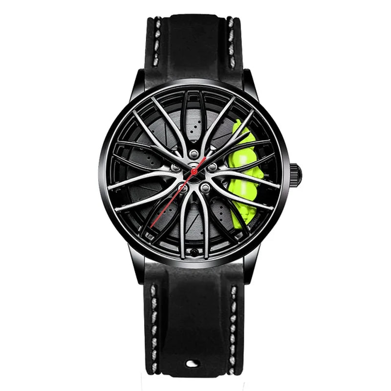 New Watches Men Sports Car Men Watches Quartz Waterproof Sport Rim Hub Wheel Wristwatch Car Quartz Men'S Watches Man Watch